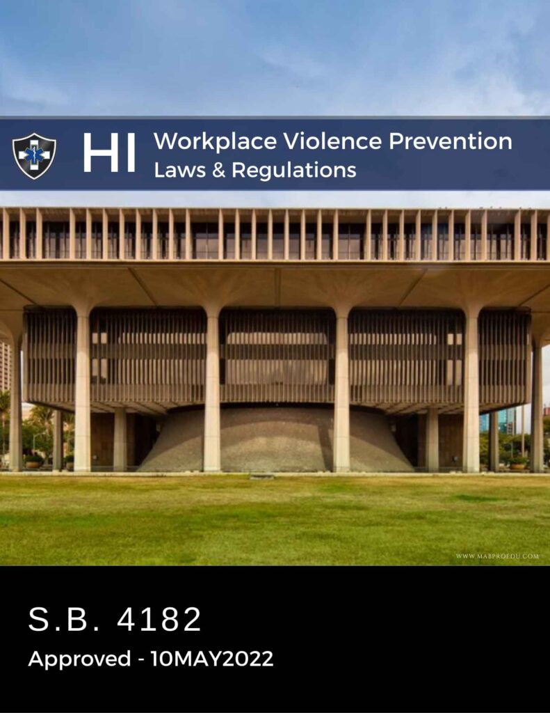 Hawaii Laws and Regulations MABPRO
