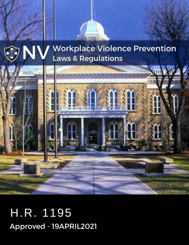 Nevada Laws and Regulations MABPRO