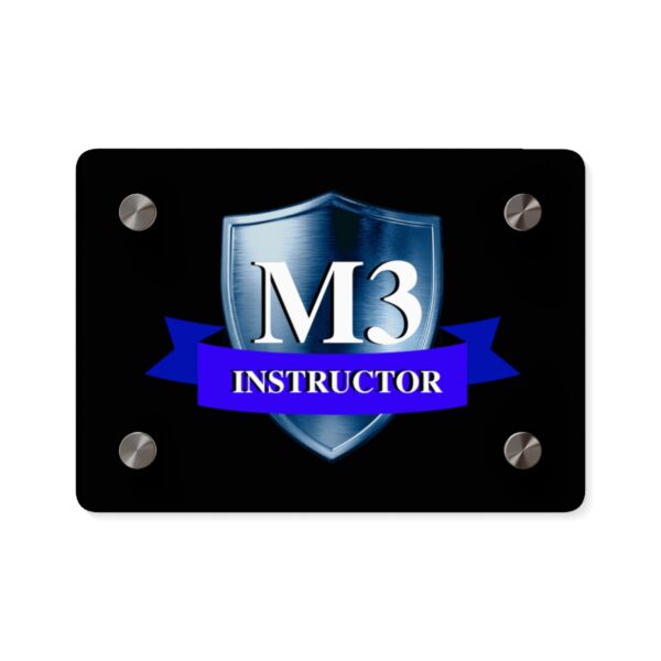 m3 instructor shield art